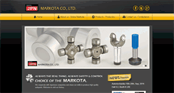 Desktop Screenshot of markota.com.tw